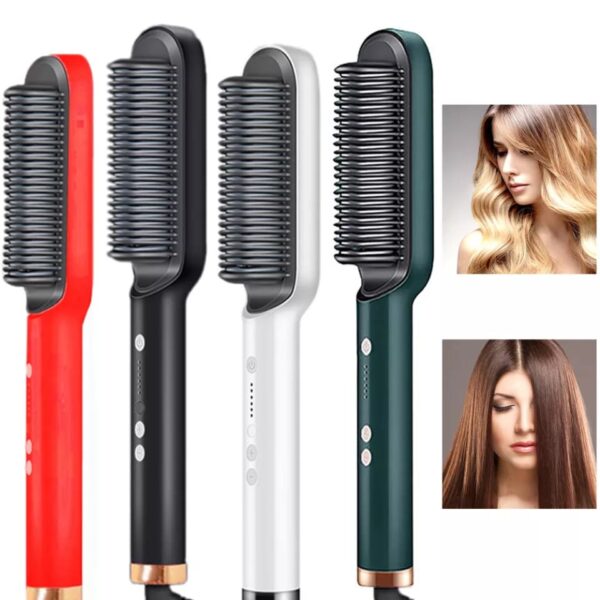 2-in-1 Hair Straightener & Curler